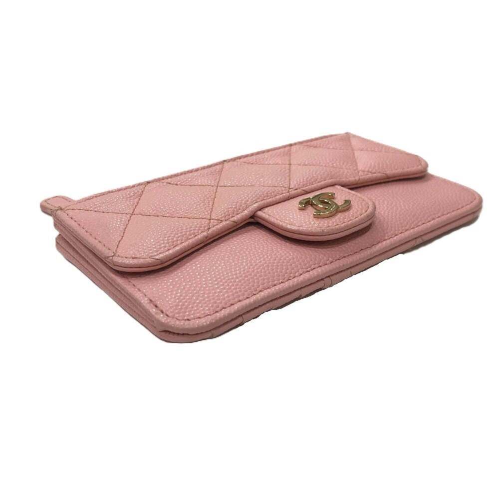 CHANEL Pink Caviar Leather Wallet - Picture 5 of 12